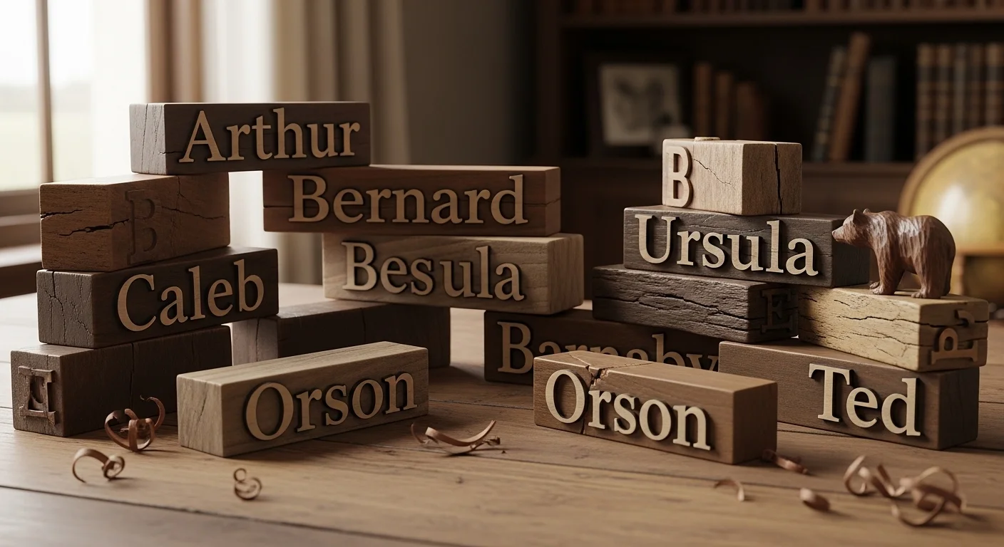 Boy Names That Mean Bear