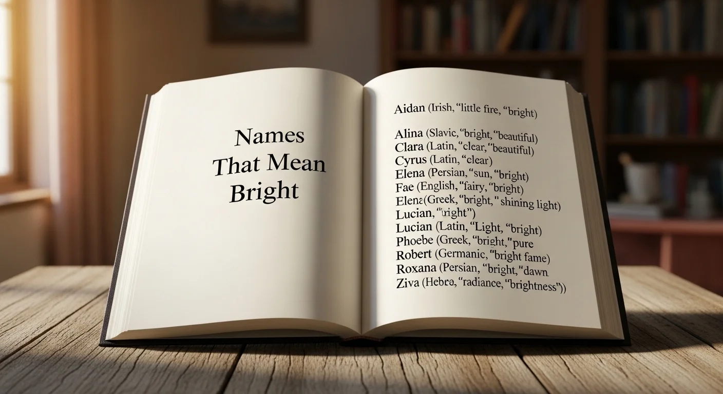 Boy Names That Mean Bright