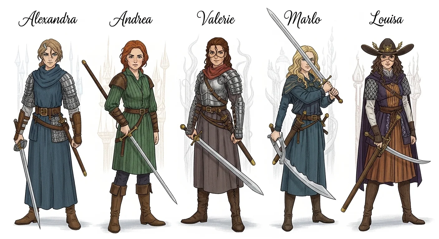 Classic Girl Names That Mean Warrior