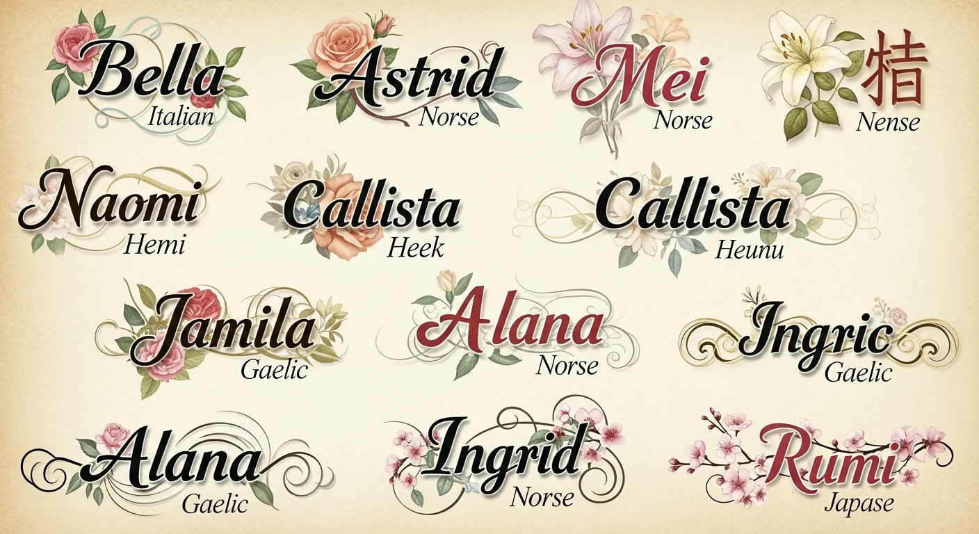 Girl Names That Mean Beauty