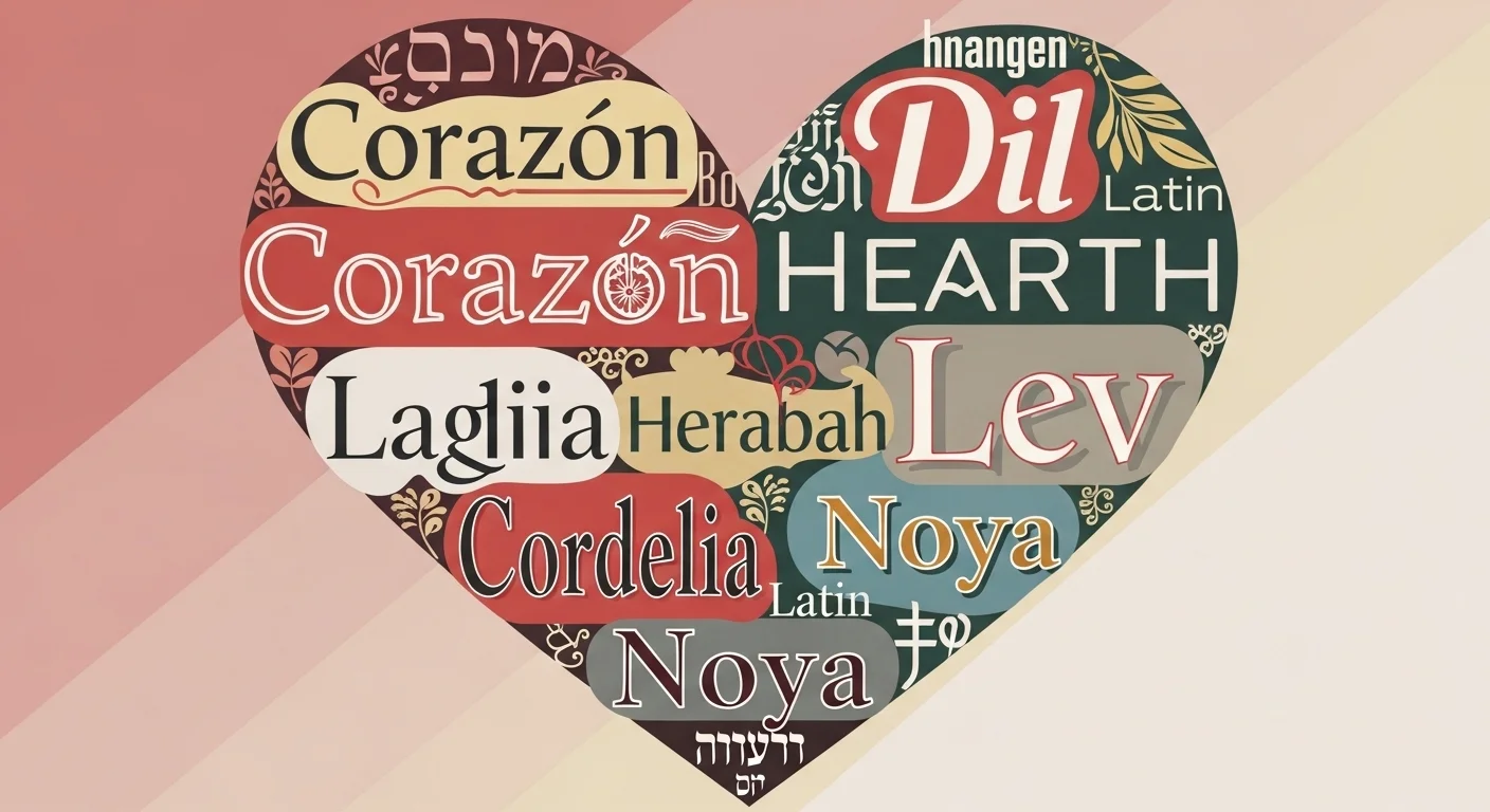 names that mean heart