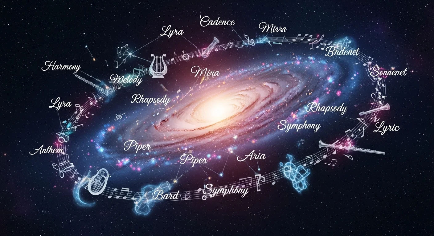 Girl Names That Mean Music or Song