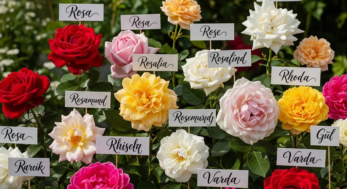 Girl Names That Mean Rose