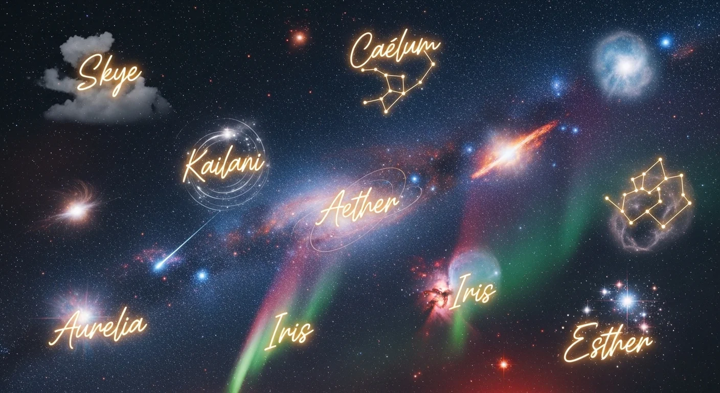 Girl Names That Mean Sky