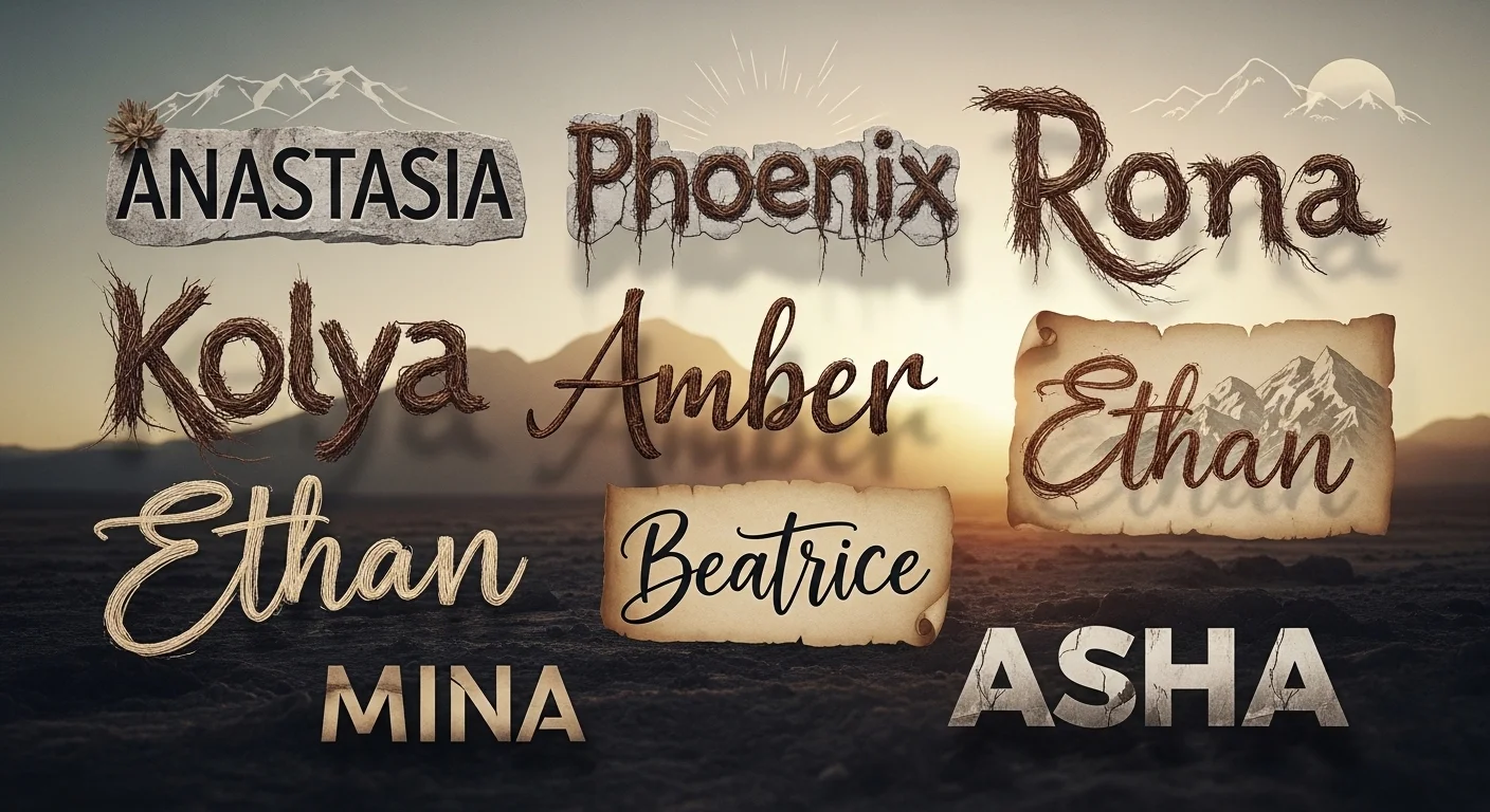 Girl Names That Mean Survivor