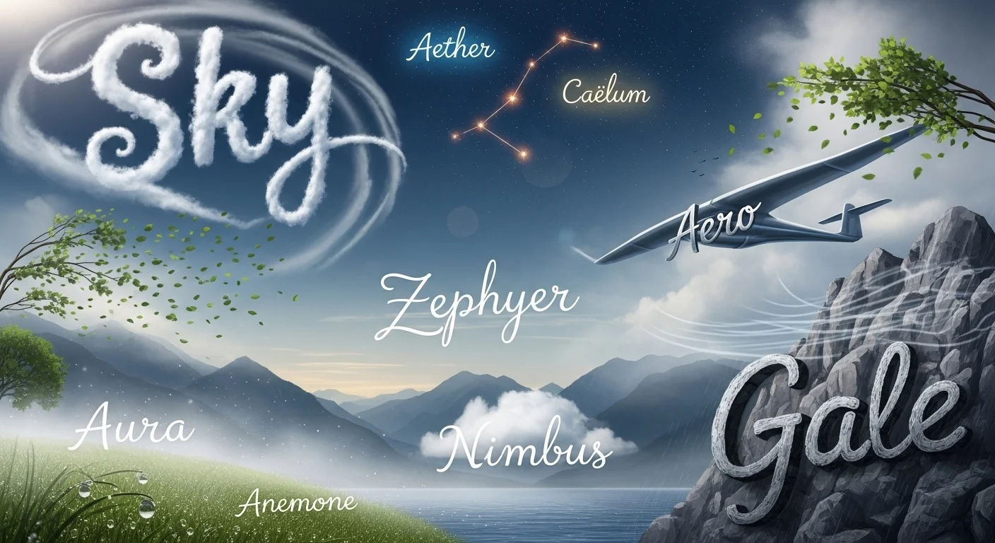 Names That Mean Sky or