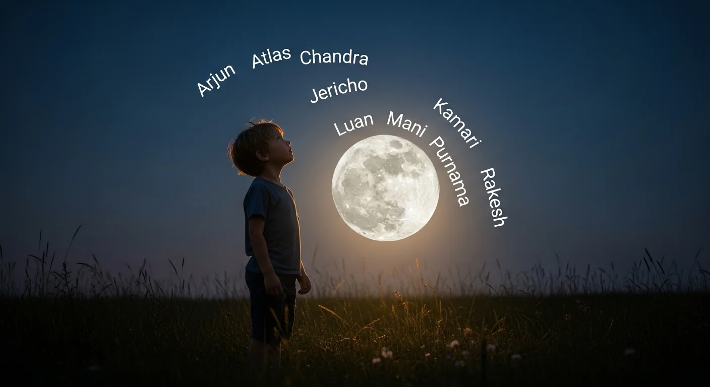 boy names that mean moon