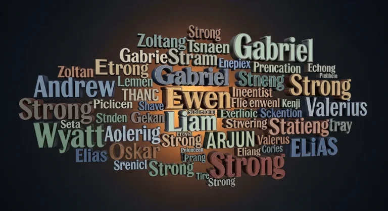 boy names that mean strong
