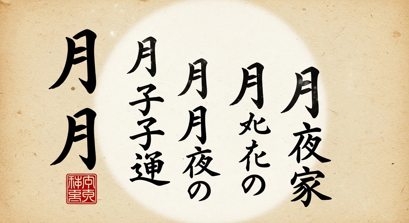 japanese names that mean moon