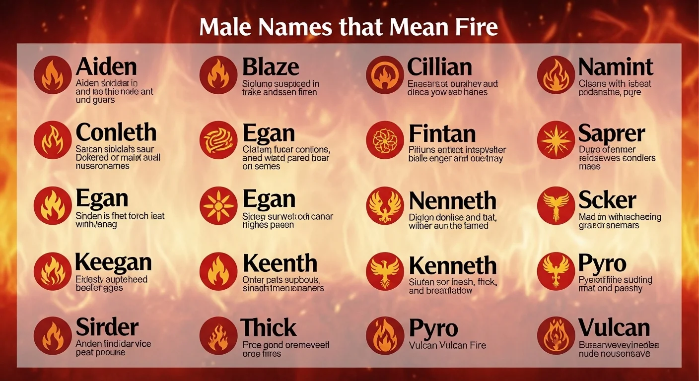 male names that mean fire