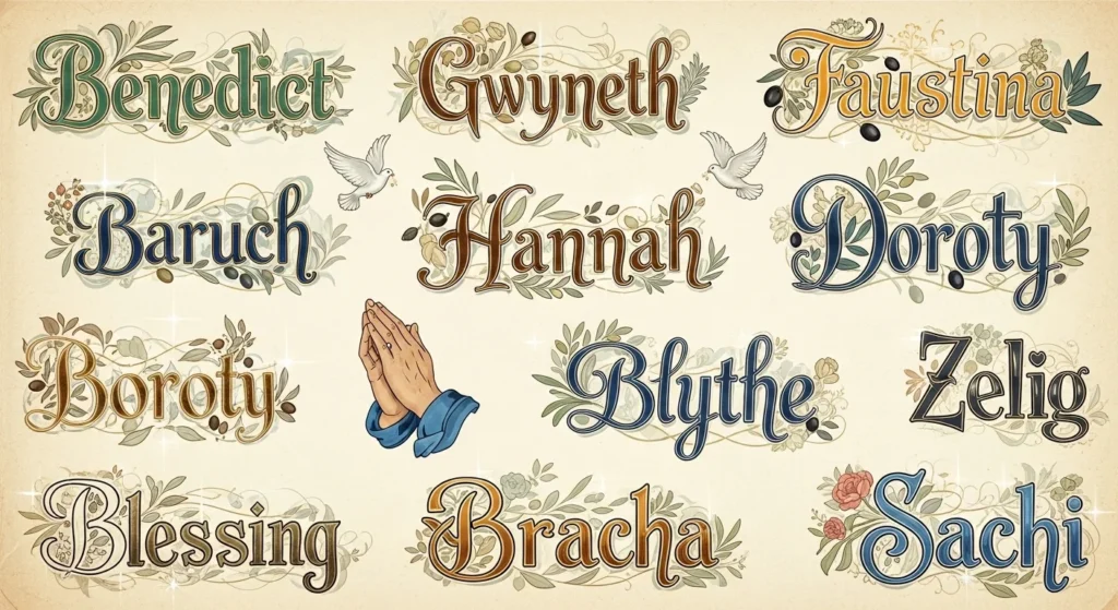 names that mean blessing