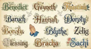 names that mean blessing