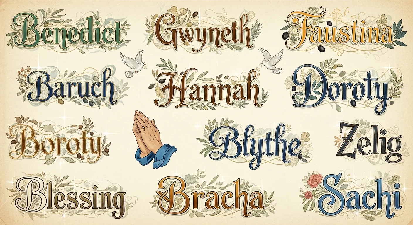 names that mean blessing