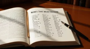 names that mean freedom