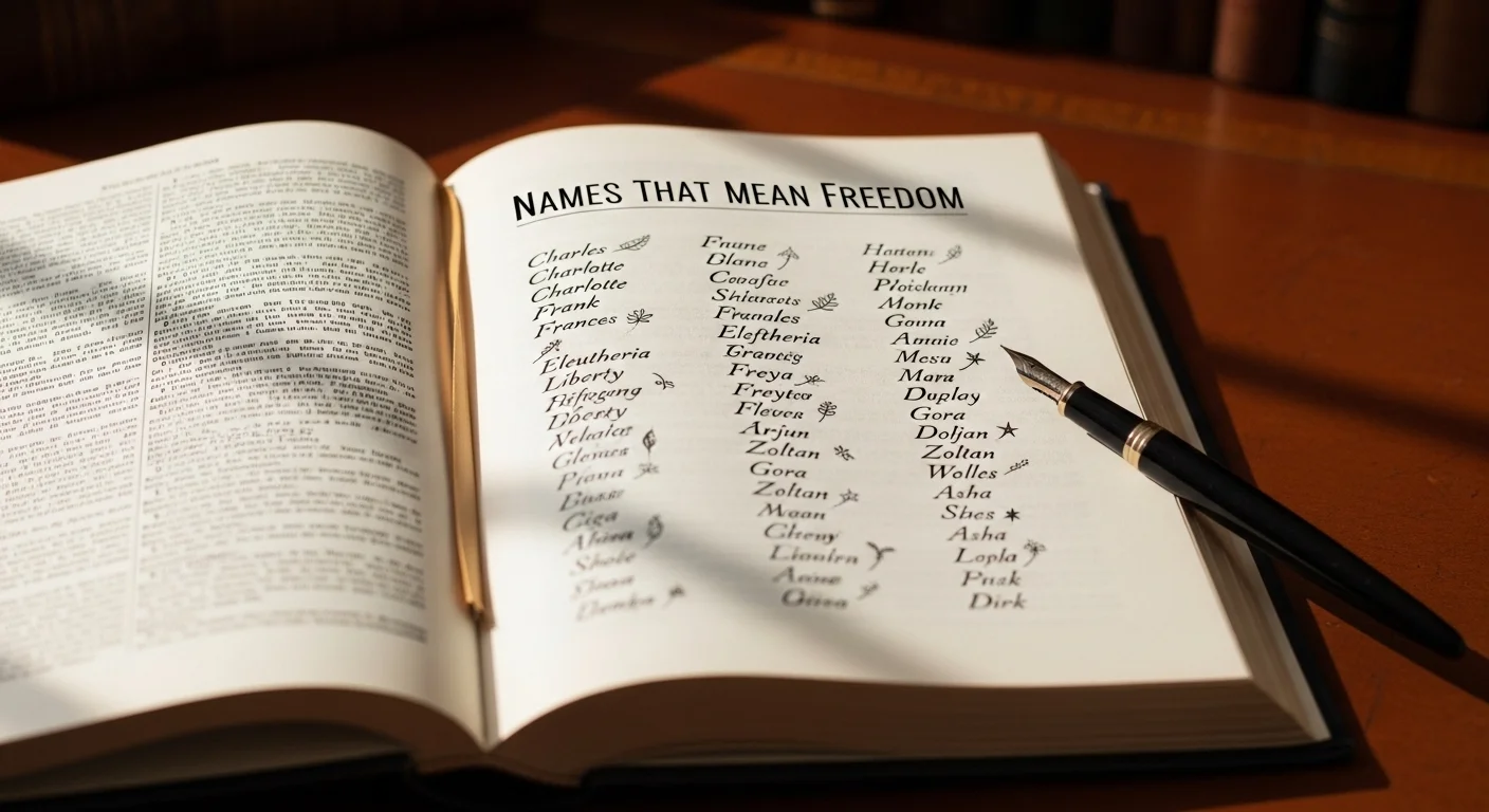 names that mean freedom