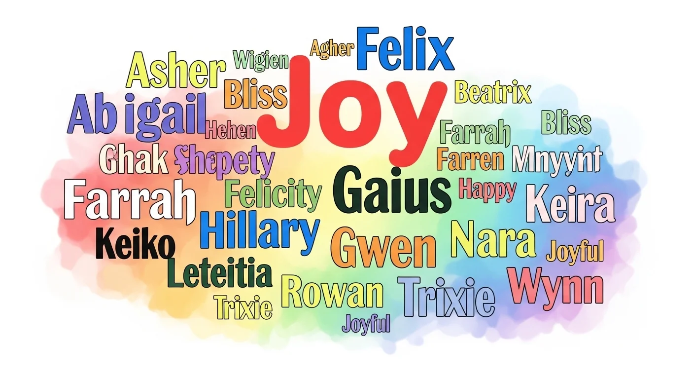 names that mean happy