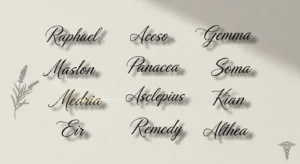 names that mean healer