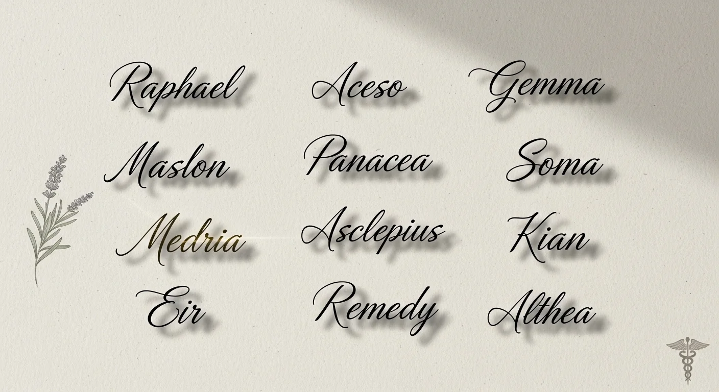 names that mean healer