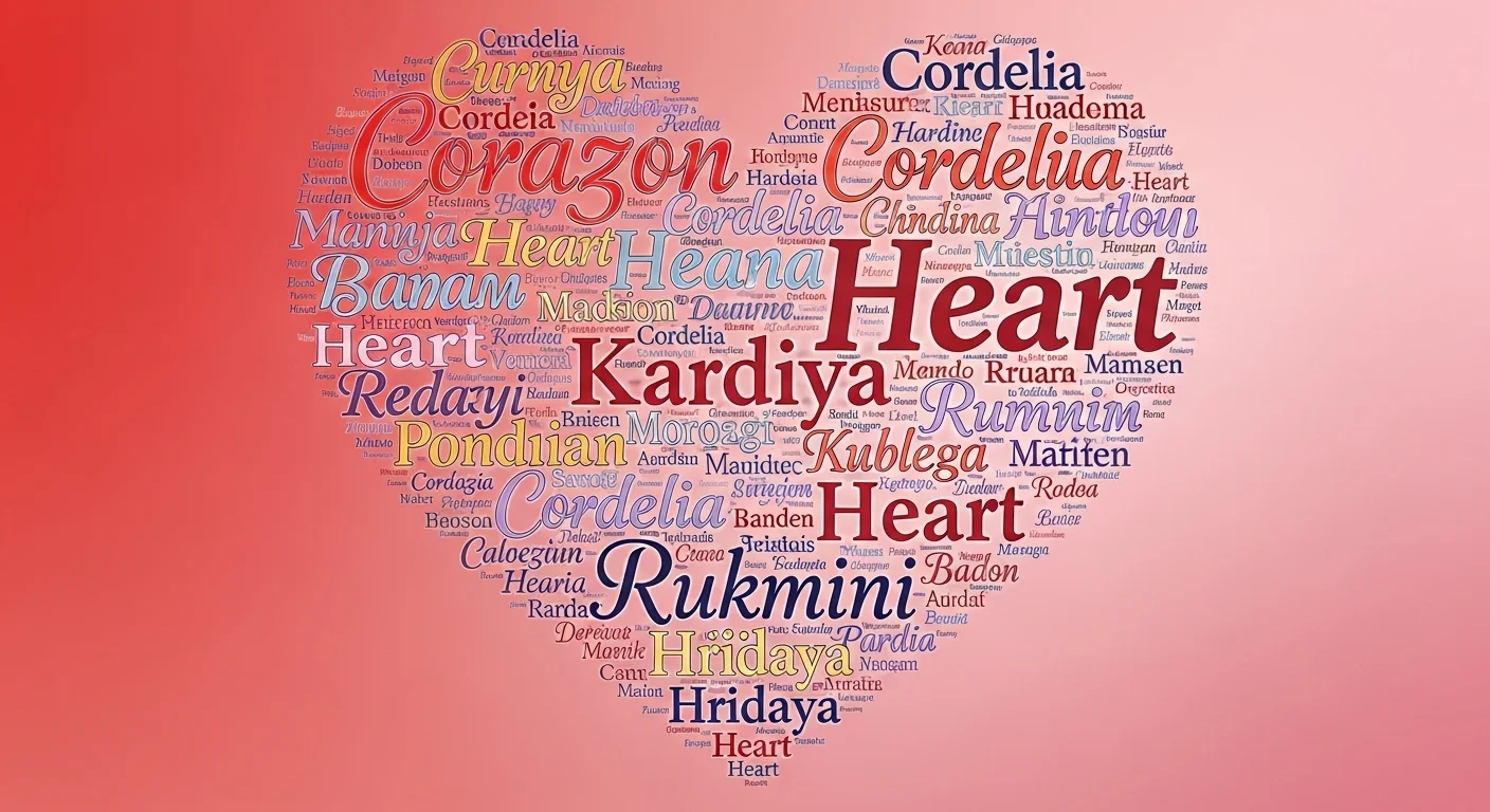names that mean heart
