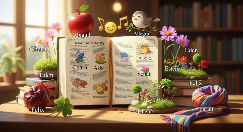 names that mean joy