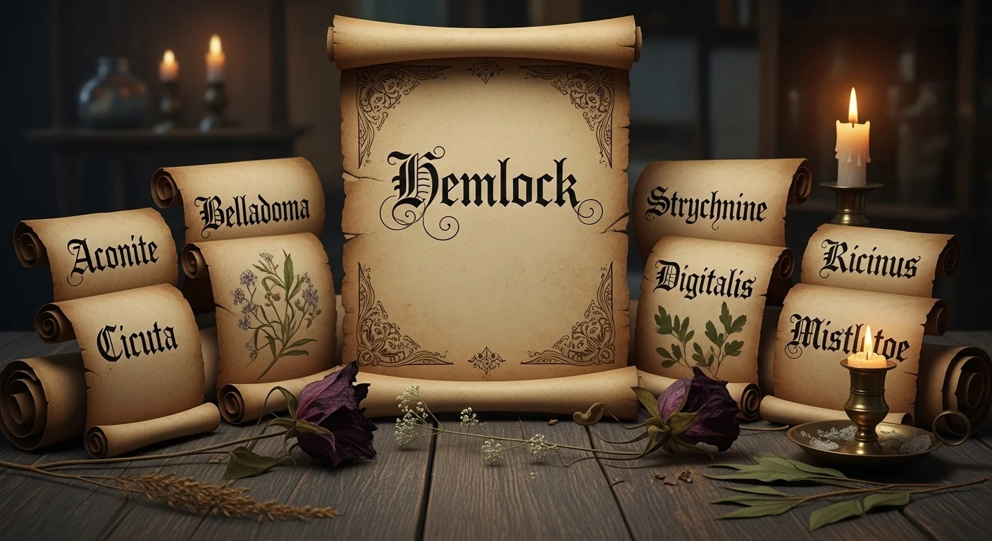 names that mean poison