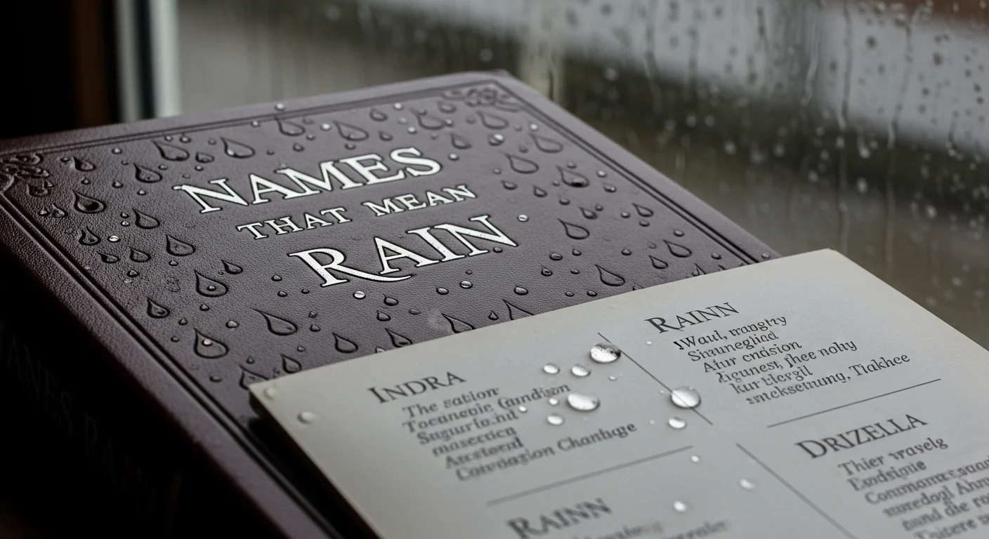 names that mean rain