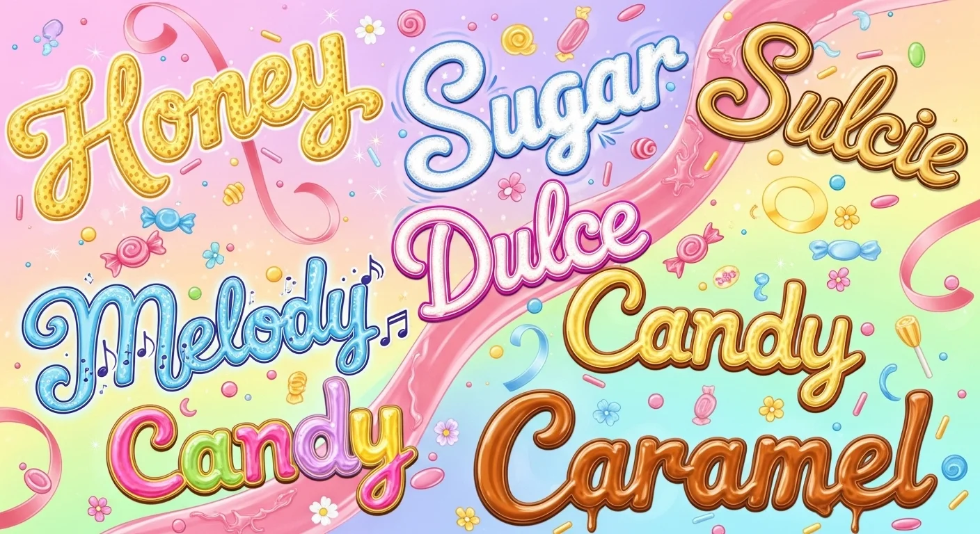 names that mean sweet