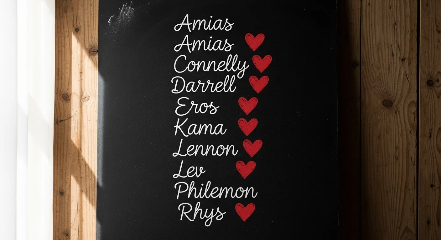 Classic Boy Names That Mean Love