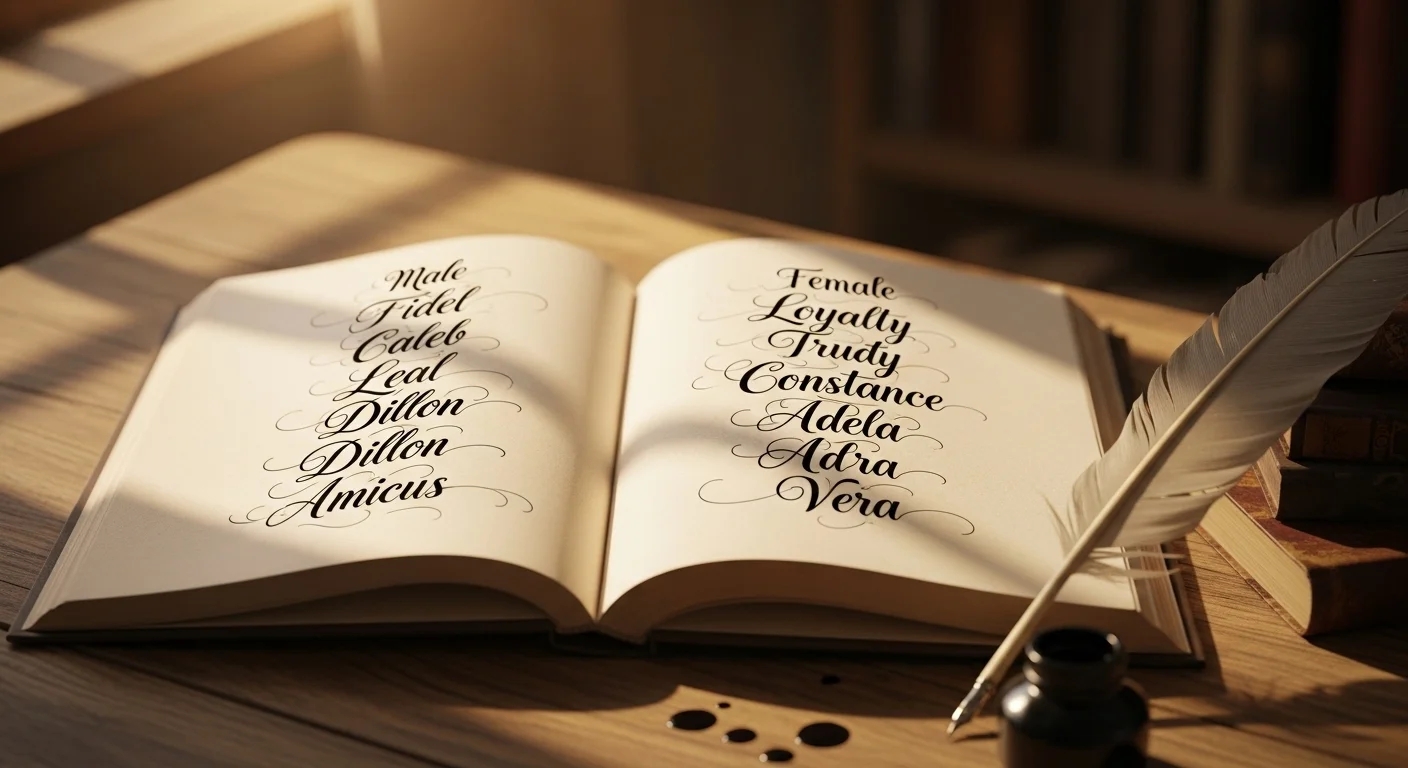 Girl Names That Mean Loyal