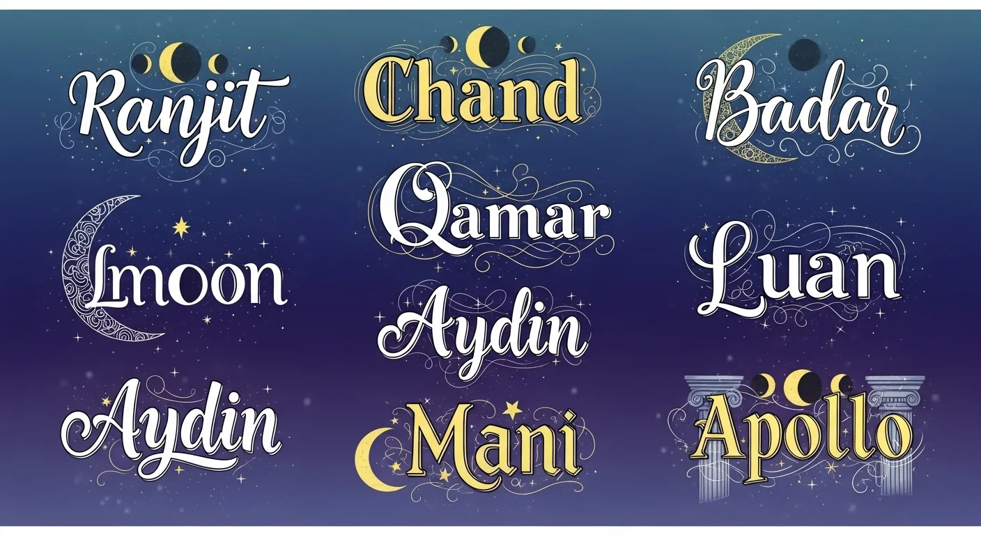 Male Names That Mean Moon