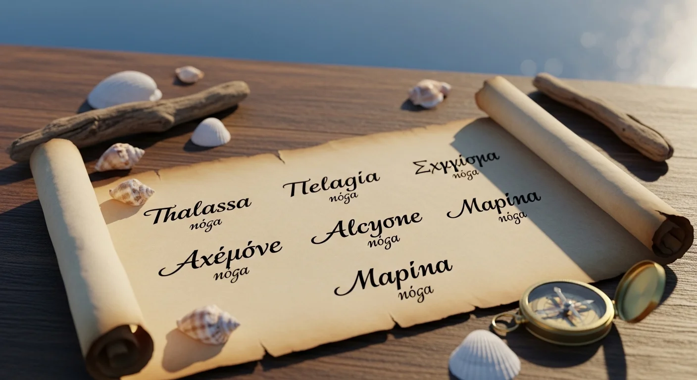 Masculine Greek Sea Names