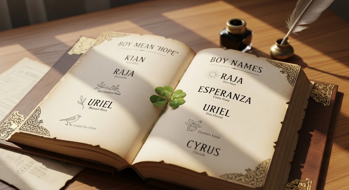 Modern Boy Names That Mean Hope