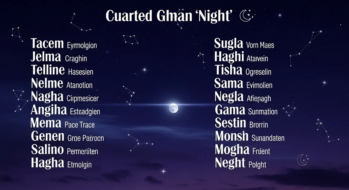 Night Names