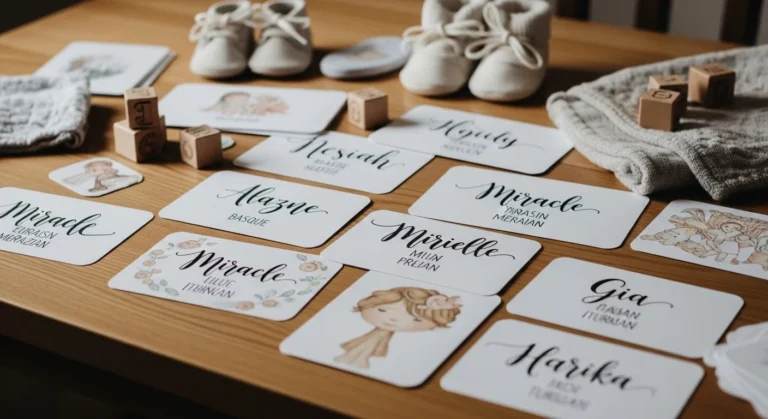 baby names that mean miracle