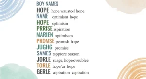 boy names that mean hope