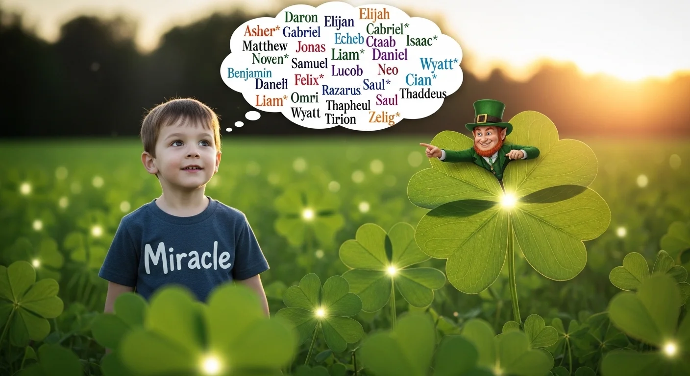 boy names that mean miracle