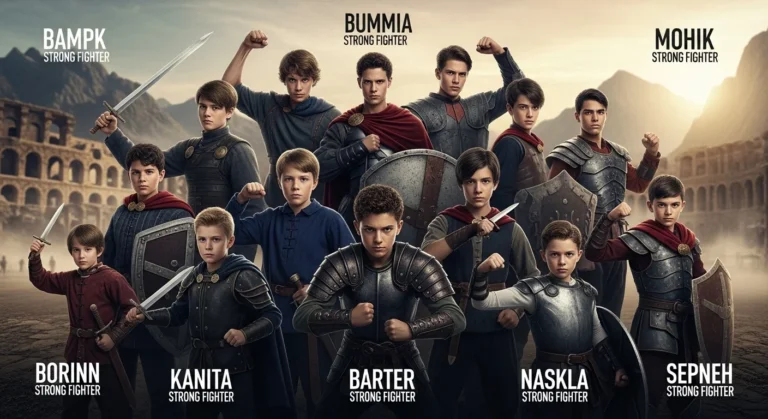 boy names that mean strong fighter