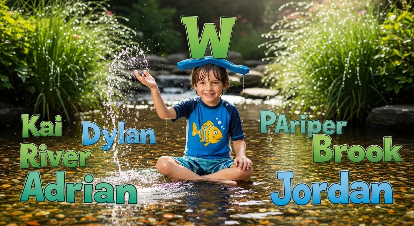 boy names that mean water