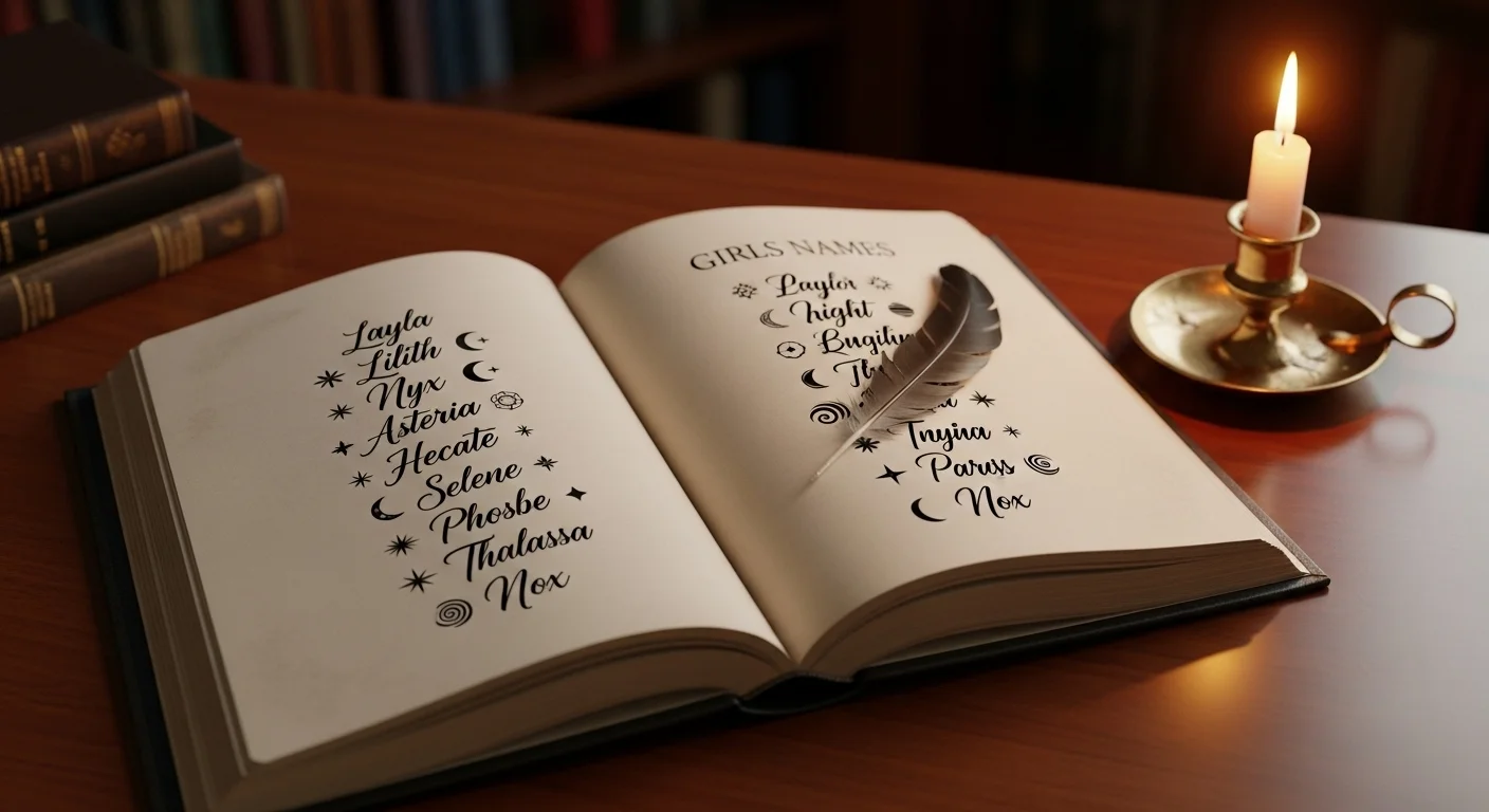 girl names that mean night