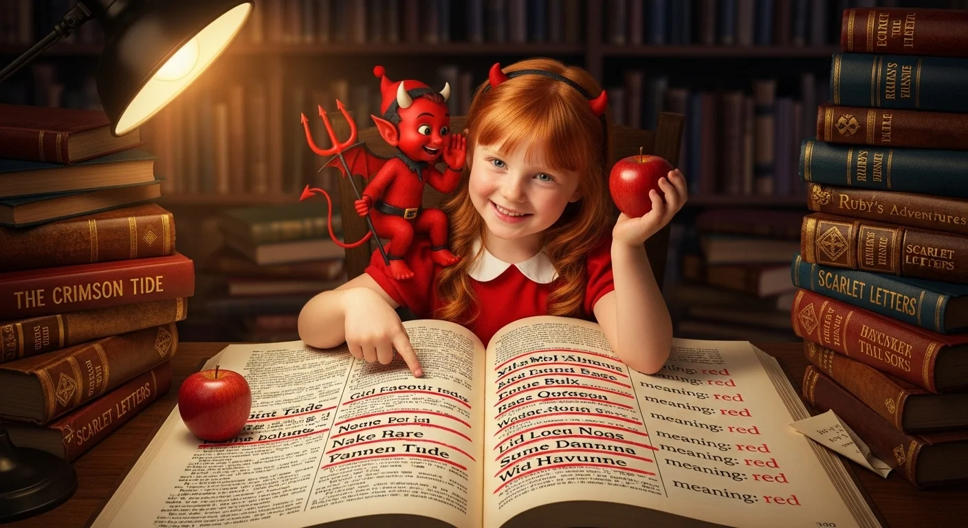 girl names that mean red