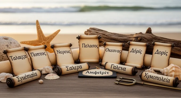 greek names that mean sea