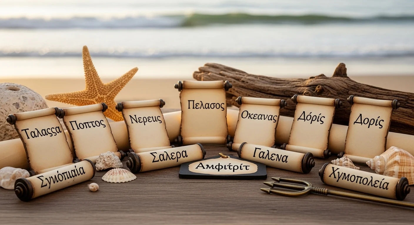 greek names that mean sea