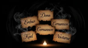 male names that mean darkness