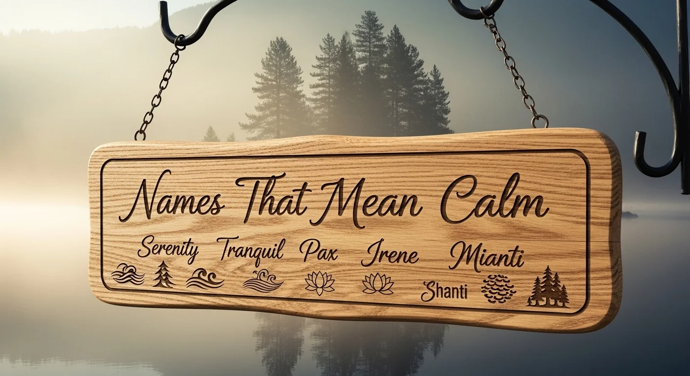 names that mean calm