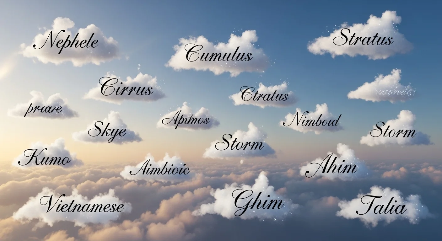 names that mean cloud