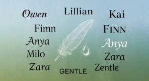 names that mean gentle