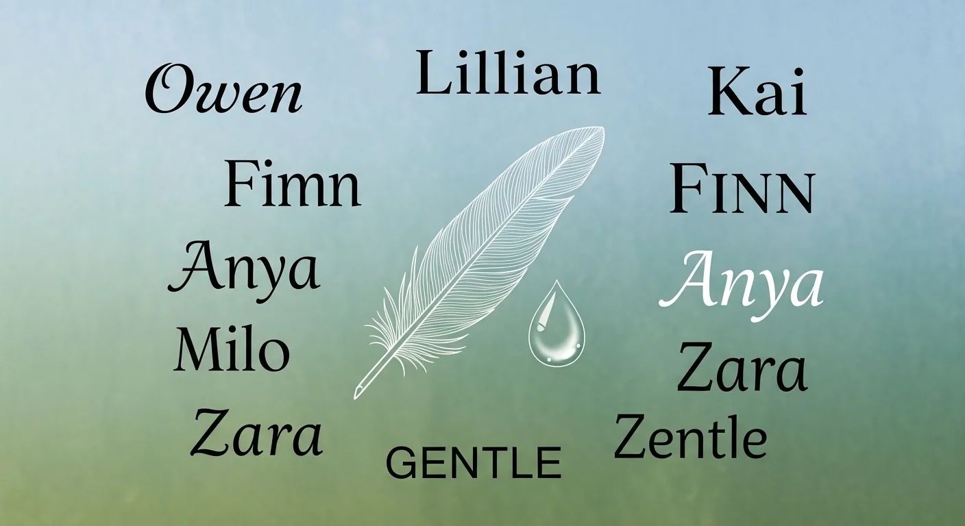 names that mean gentle