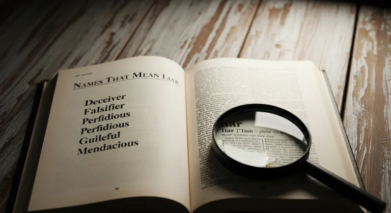 names that mean liar