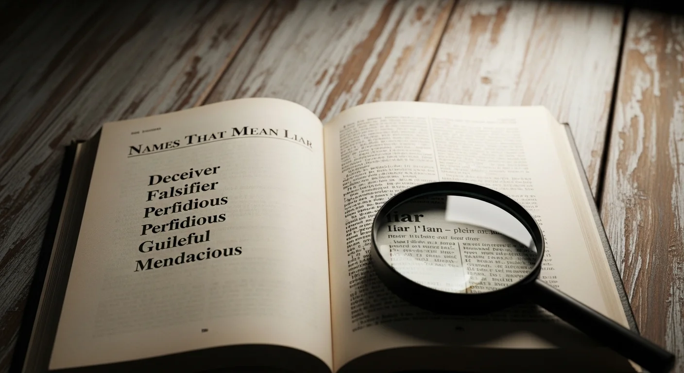 names that mean liar