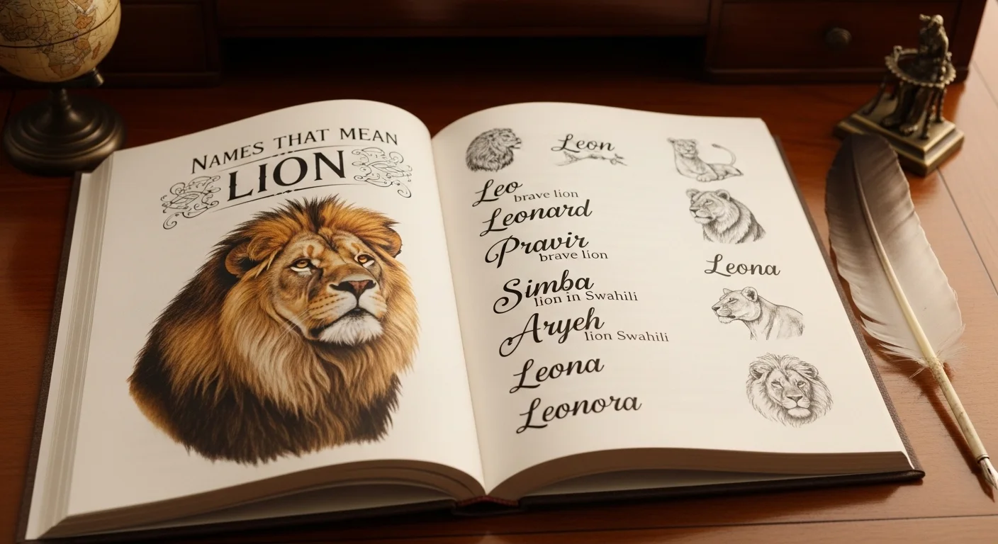names that mean lion